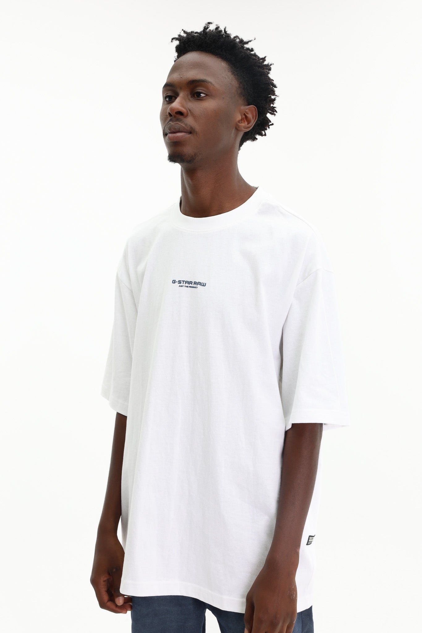 G-Star T-Shirt Knolling Back Boxy White